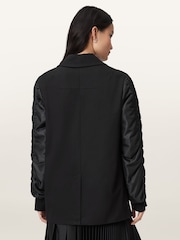 AllSaints Black Lorna Jacket - Image 6 of 7