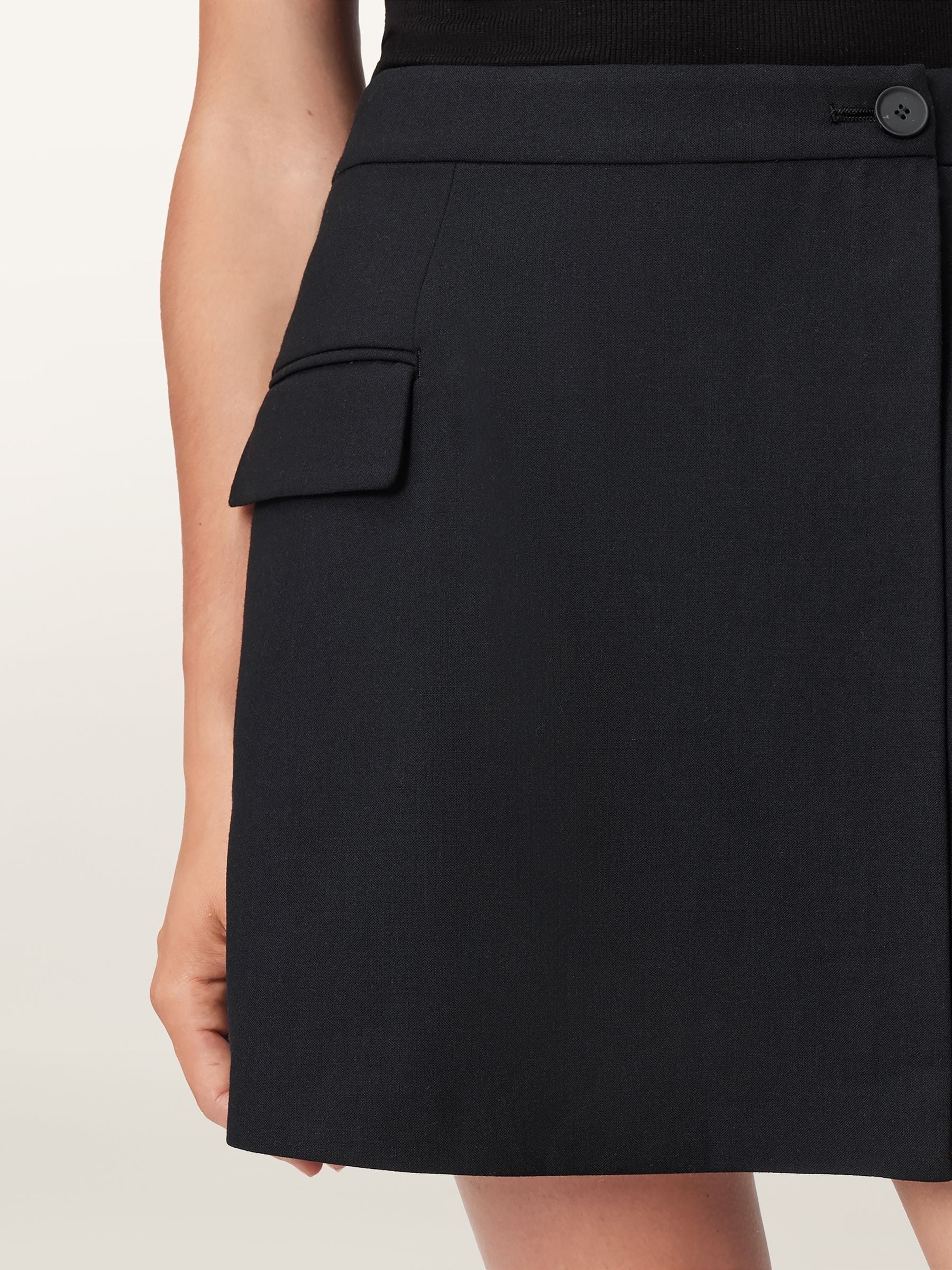 Buy AllSaints Black Mimmie Skort from Next USA