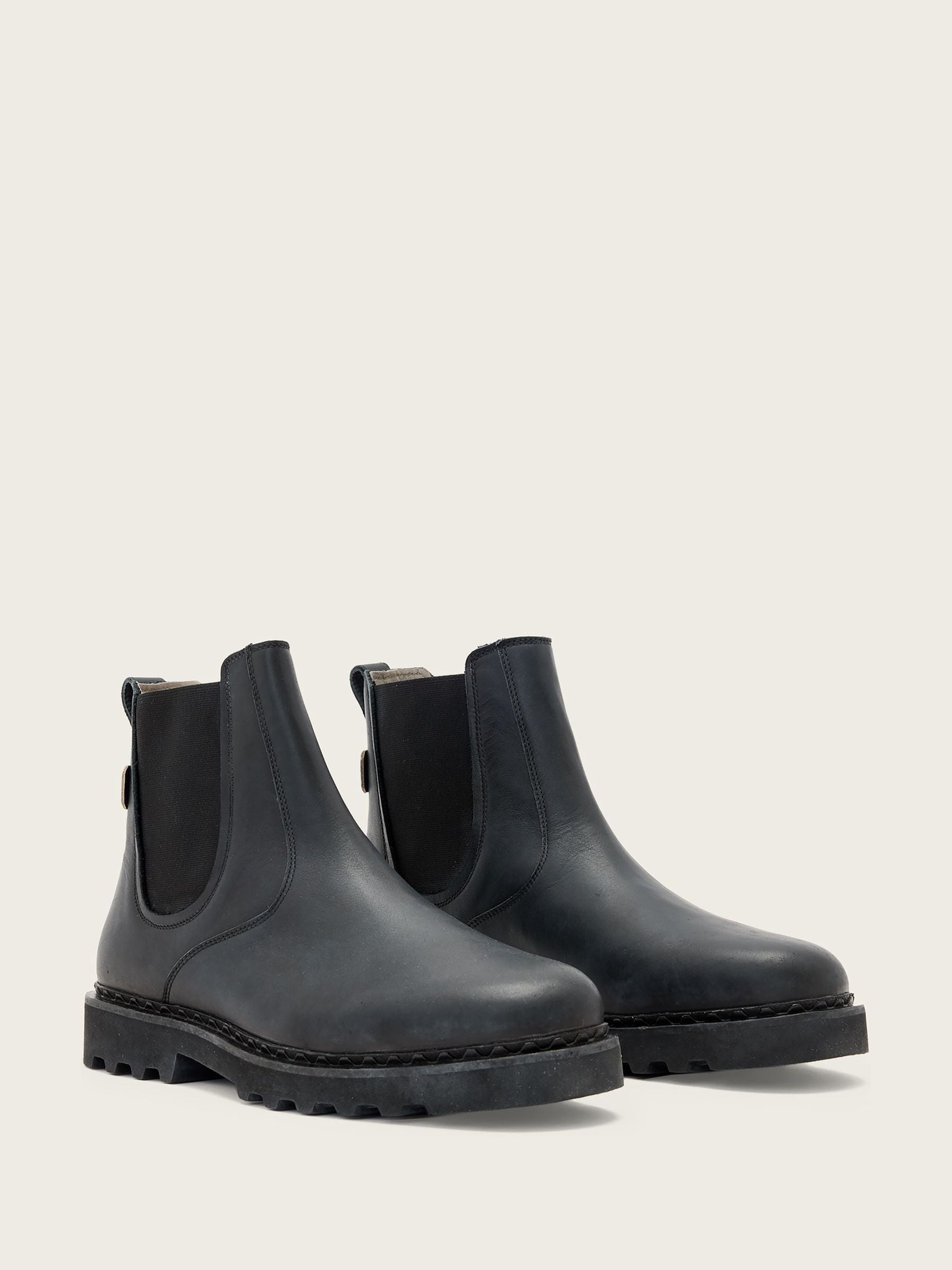 Buy AllSaints Black Skiff Chelsea Boots from Next USA