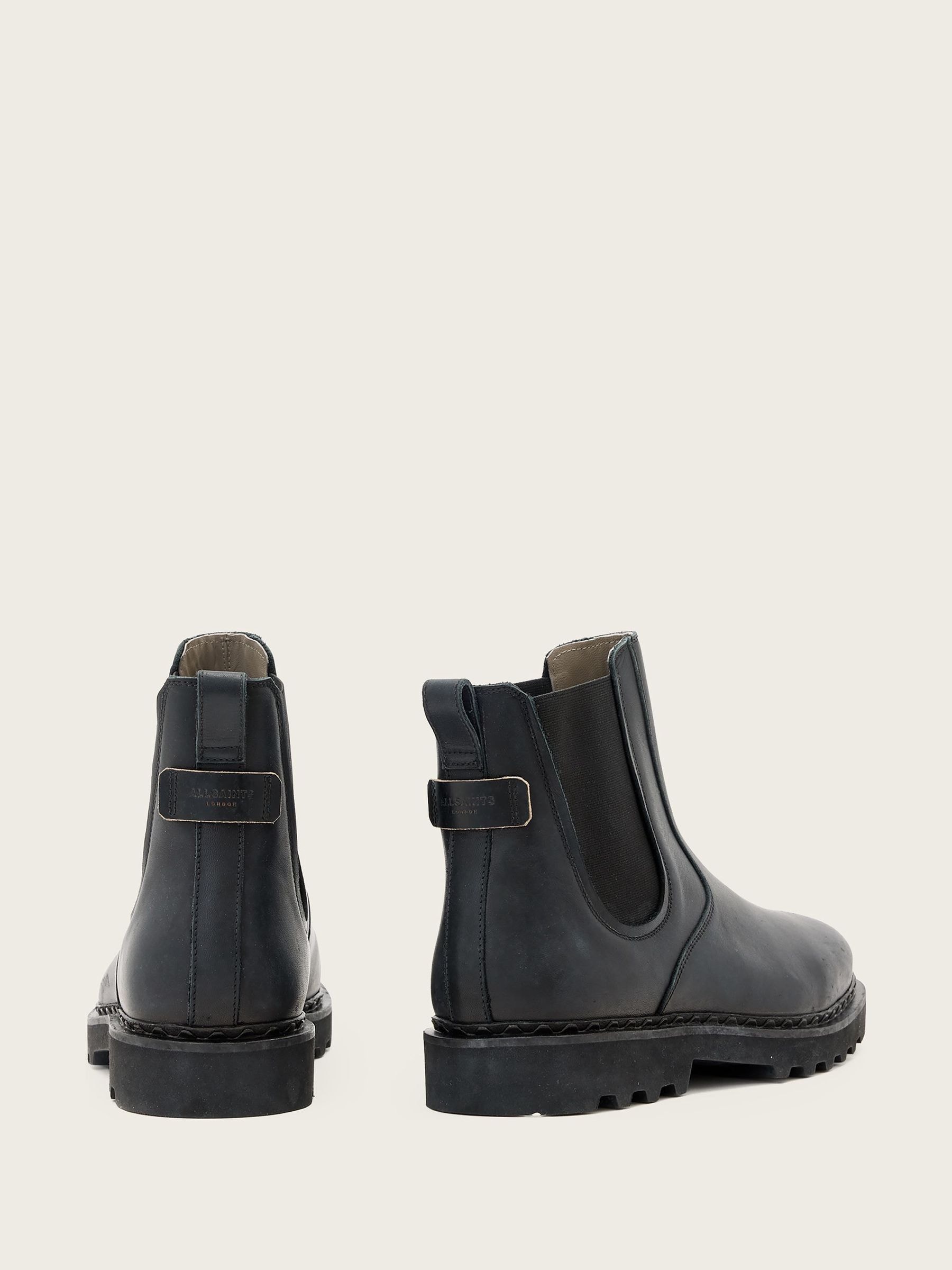 Buy AllSaints Black Skiff Chelsea Boots from Next USA
