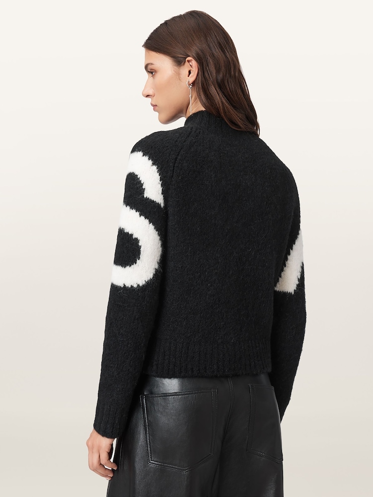 AllSaints White Sylvie Cardigan - Image 2 of 6