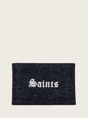 AllSaints Black Izzy Sinners Clutch - Image 1 of 6