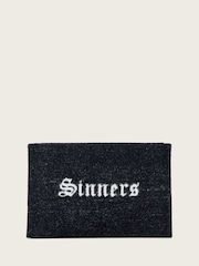 AllSaints Black Izzy Sinners Clutch - Image 3 of 6