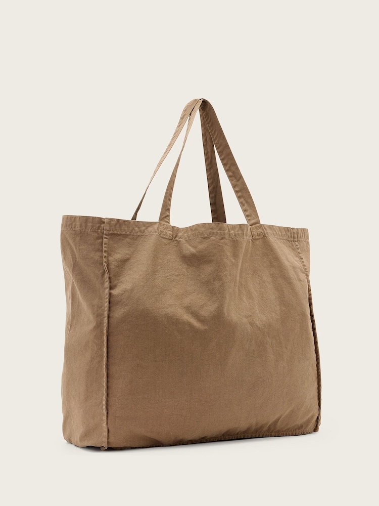 AllSaints Brown Large Haven Tote Bag - Image 2 of 7