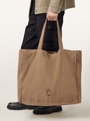 AllSaints Brown Large Haven Tote Bag - Image 7 of 7