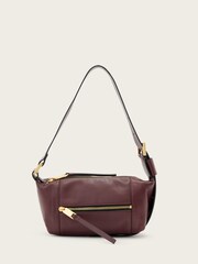 AllSaints Red Vega Mini Shoulder Bag - Image 1 of 7