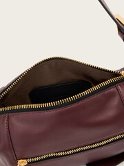 AllSaints Red Vega Mini Shoulder Bag - Image 3 of 7