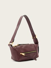 AllSaints Red Vega Mini Shoulder Bag - Image 4 of 7
