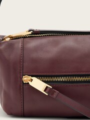 AllSaints Red Vega Mini Shoulder Bag - Image 6 of 7