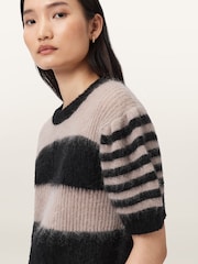 AllSaints Black Clem T-Shirt - Image 5 of 6