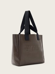 AllSaints Brown Izzy Leather Tote Bag - Image 2 of 6