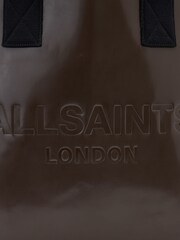 AllSaints Brown Izzy Leather Tote Bag - Image 5 of 6