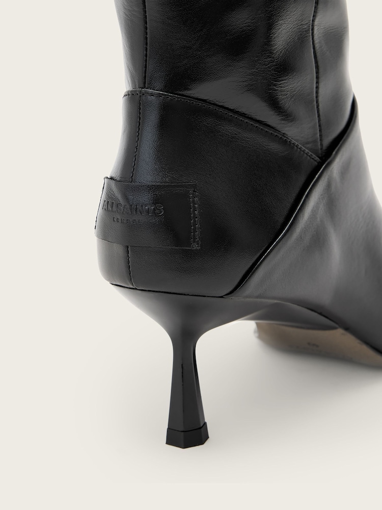AllSaints Black Odyssey Low Boots - Image 6 of 6