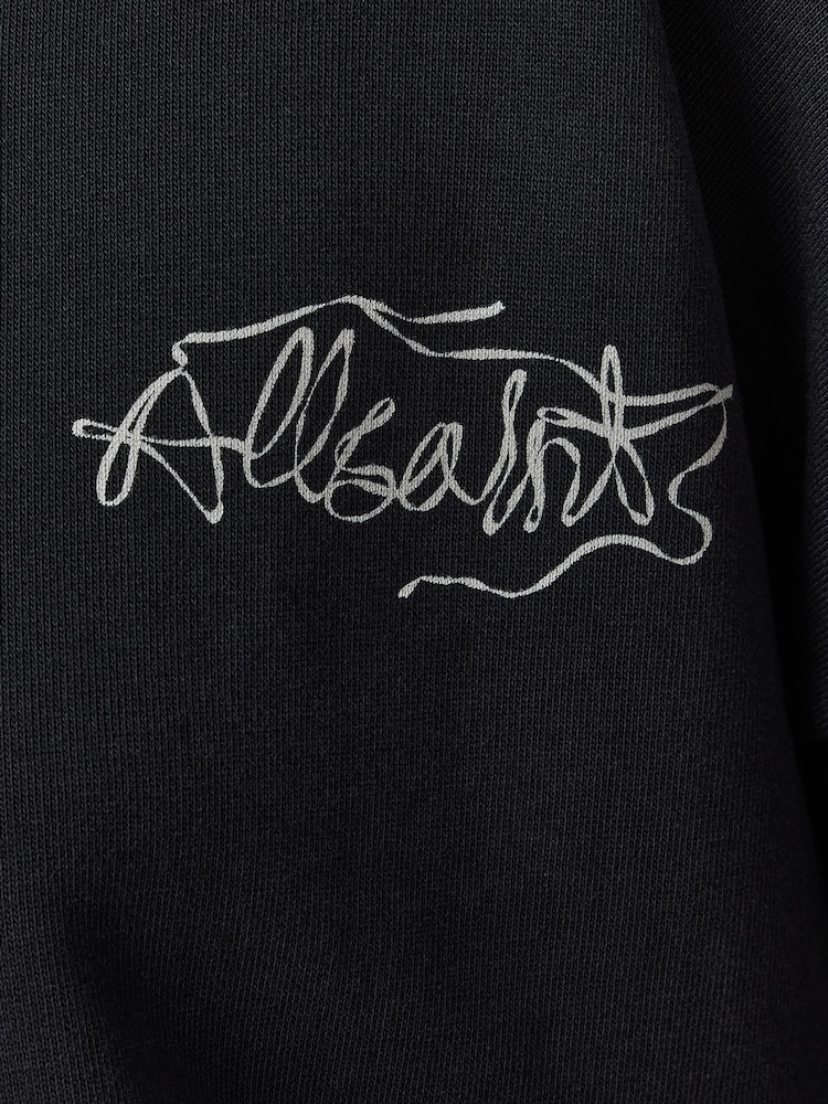 AllSaints Black Reel Lila Sweatshirt - Image 9 of 9