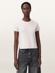 AllSaints Pink Rebel T-Shirt - Image 1 of 7