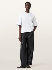 AllSaints White Vision Amelie T-Shirt - Image 2 of 7