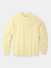 Aubin Yellow Garsdale Slub Crew Neck Sweatshirt - Bilde 5 av 5