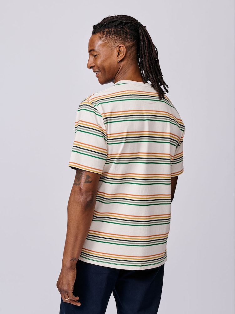 Aubin Santon Relaxed White T-Shirt - Image 2 of 5