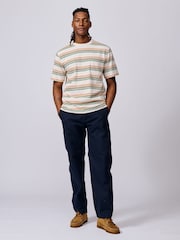 Aubin Santon Relaxed White T-Shirt - Image 4 of 5