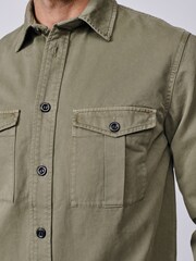 Aubin Cole Twill Overshirt - Image 4 of 6