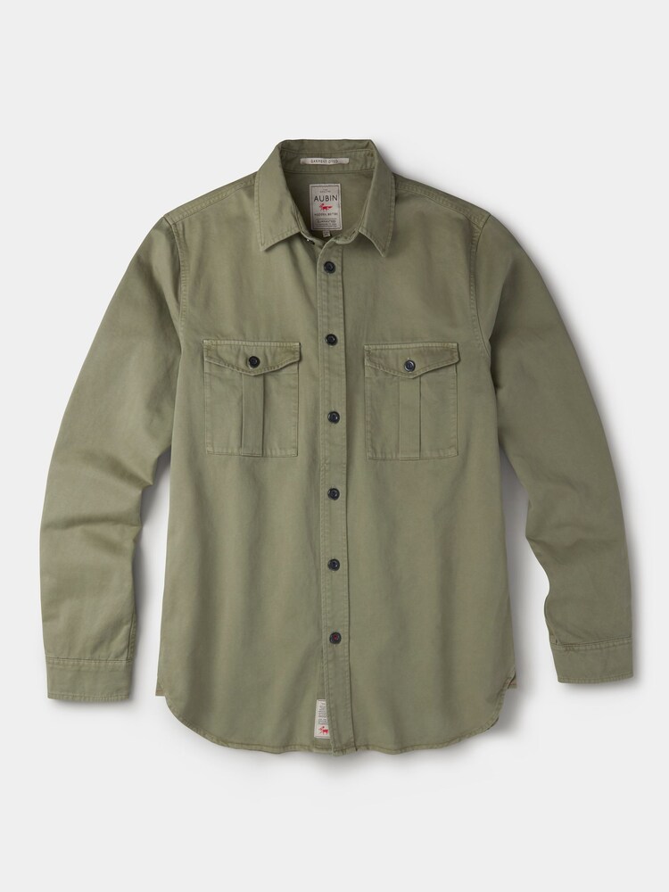 Aubin Cole Twill Overshirt - Image 6 of 6