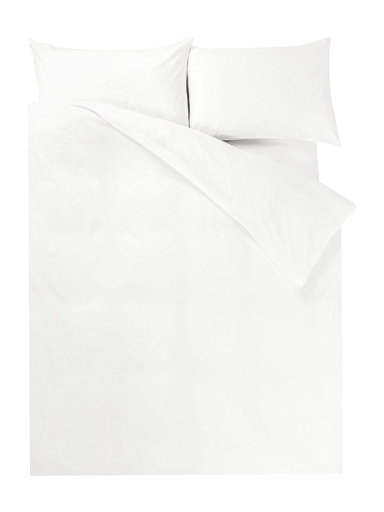 Designers Guild Coral Pink Loweswater 300 Thread Count Duvet Cover and Pillowcase Set - Image 3 of 3 Designers Guild Coral Pink Loweswater 300 Thread Count Duvet Cover and Pillowcase Set - Image 3 of 3