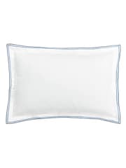 Designers Guild Denim Blue Astor 400 Thread Count Duvet Cover and Pillowcase Set - Image 5 of 5