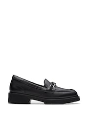 Clarks Black Eris Edge Youth Shoes - Image 1 of 6