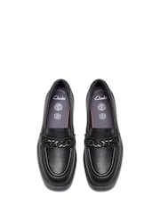 Clarks Black Eris Edge Youth Shoes - Image 4 of 6