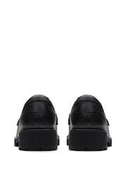 Clarks Black Eris Edge Youth Shoes - Image 5 of 6