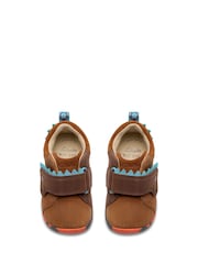 Clarks Brown Pre Walker Stomp Toddler Shoes - Image 4 of 6