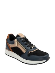 Lotus Blue Casual Zip Up Trainers - Image 1 of 4