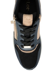 Lotus Blue Casual Zip Up Trainers - Image 4 of 4