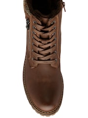 Botas de cano curto impermeáveis com zíper Lotus - Imagem 4 de 4