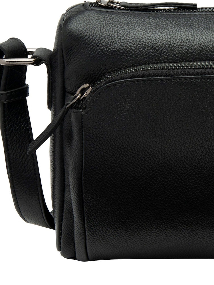Lotus Black Leather Handbag - Image 4 of 4 Lotus Black Leather Handbag - Image 4 of 4