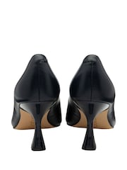 Lotus Blue Leather Court Shoes - Image 3 of 4