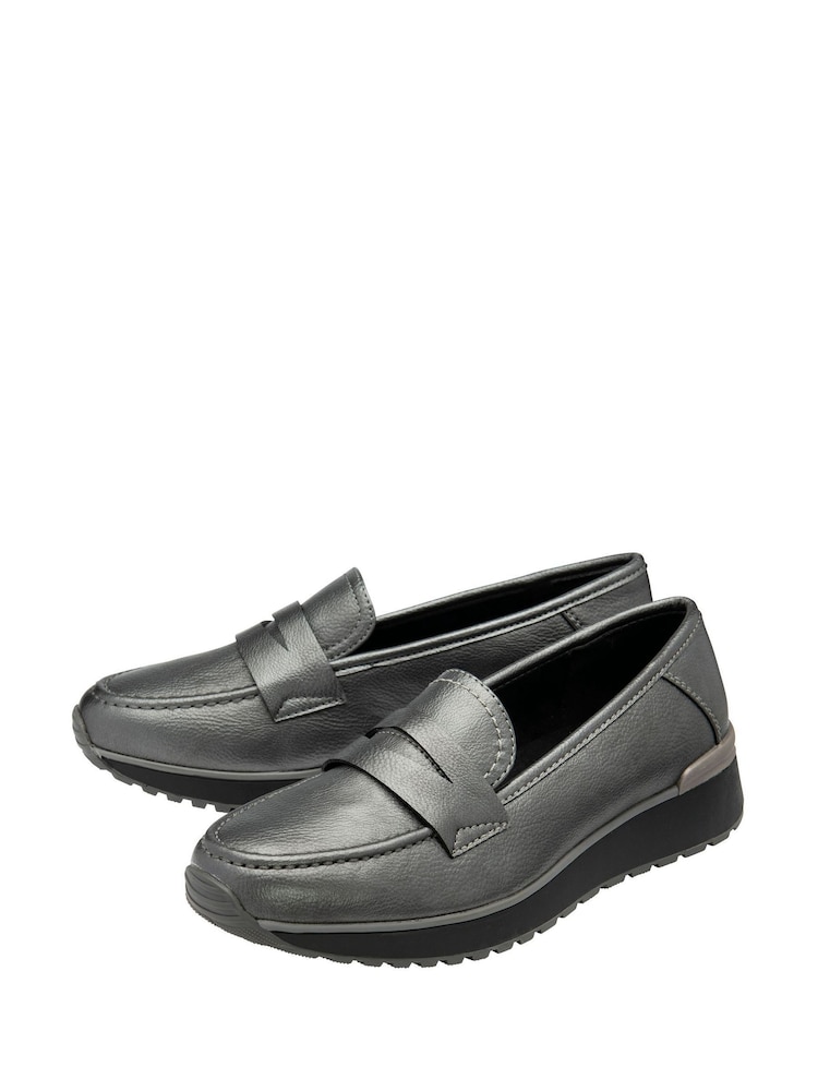 Lotus Grey Casual Shoes - Image 2 of 4