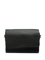 Lotus Black Leather Handbag - Image 2 of 4