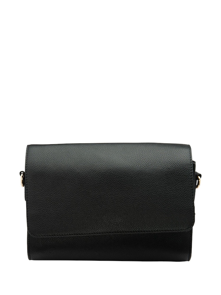 Lotus Black Leather Handbag - Image 2 of 4