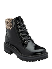 Botas de cano curto Lotus com zíper - Imagem 1 de 4