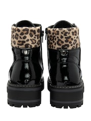 Botas de cano curto Lotus com zíper - Imagem 3 de 4