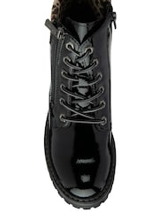Botas de cano curto Lotus com zíper - Imagem 4 de 4