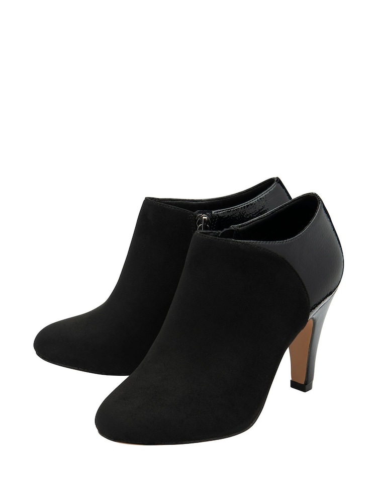 Lotus Black Stiletto Heel Shoe Boots - Image 2 of 4 Lotus Black Stiletto Heel Shoe Boots - Image 2 of 4
