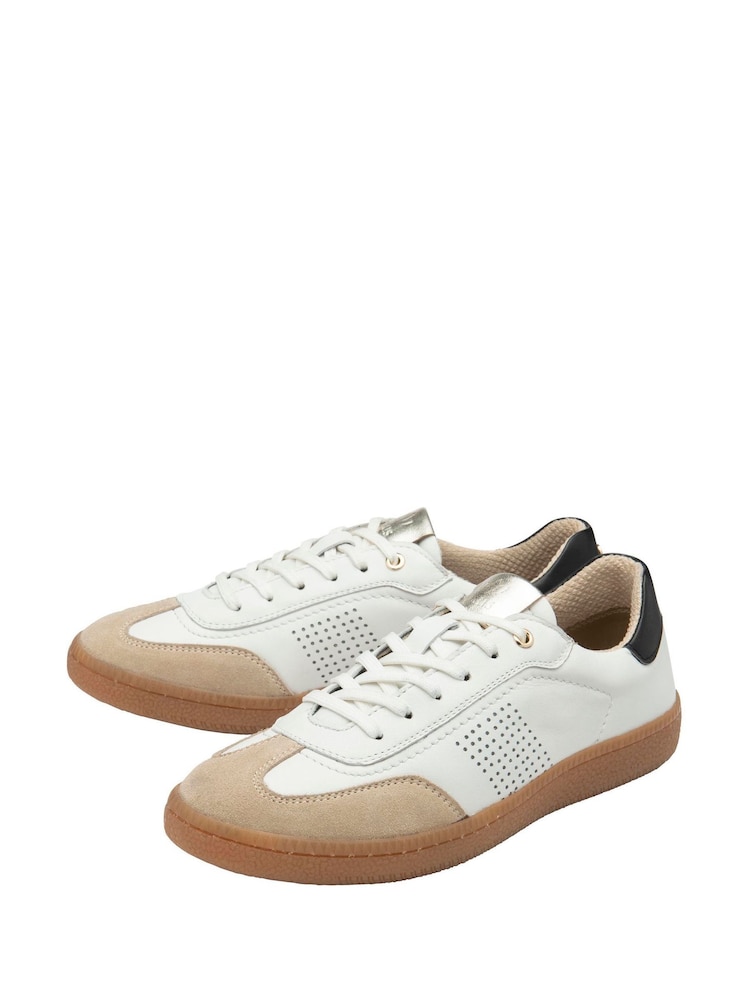 Lotus Natural Leather Trainers - Image 2 of 4 Lotus Natural Leather Trainers - Image 2 of 4