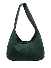 Lotus Green Suede Handbag - Image 2 of 4