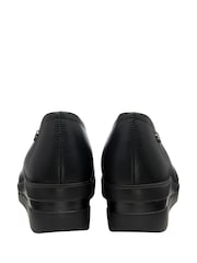 Lotus Black Wedge Shoes - Image 3 of 4