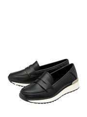 Lotus Black Casual Shoes - Image 2 of 4