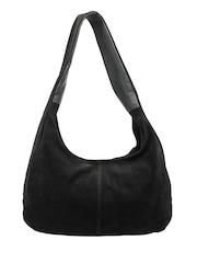 Lotus Black Suede Handbag - Image 2 of 4