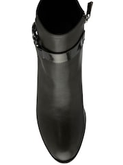 Lotus Grey Heeled Ankle Boots - Image 4 of 4