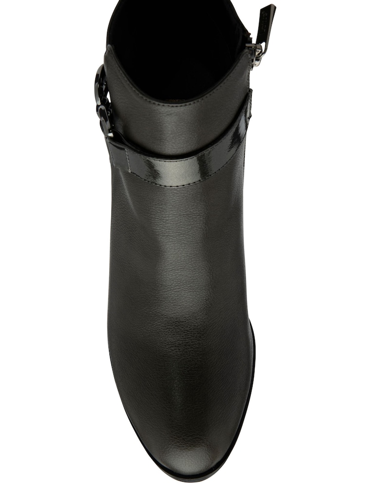 Lotus Grey Heeled Ankle Boots - Image 4 of 4 Lotus Grey Heeled Ankle Boots - Image 4 of 4